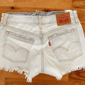 Levi’s jean shorts, size 27, great condition!